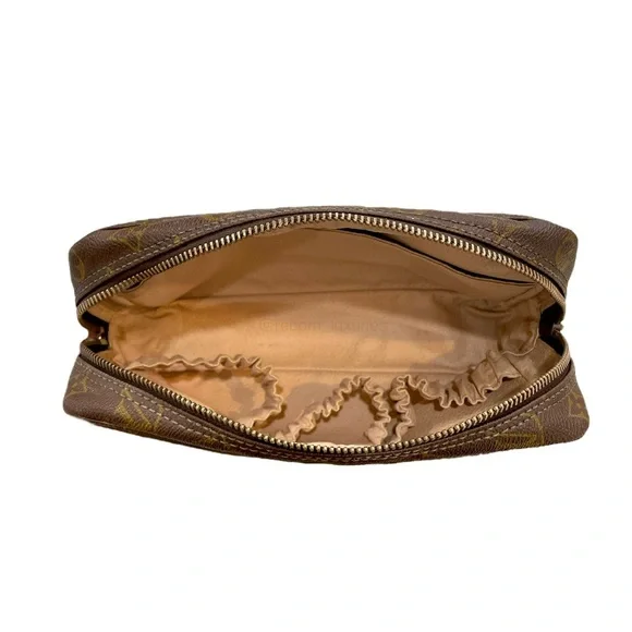 π«SOLDπ« Louis Vuitton Monogram Trousse Toilette 23 Pouch Clutch Bag - Picture 6 of 7